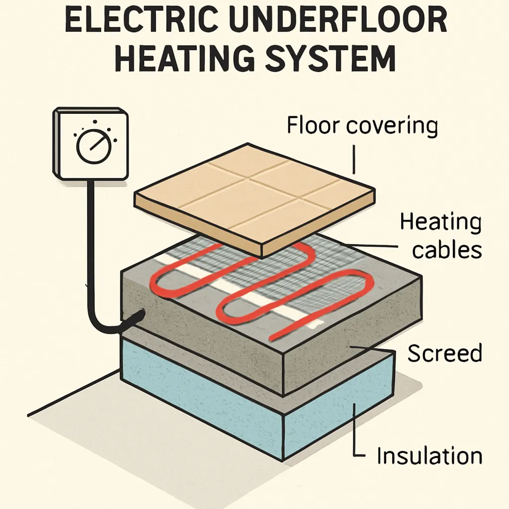 Electric underfloor heating systems comparison