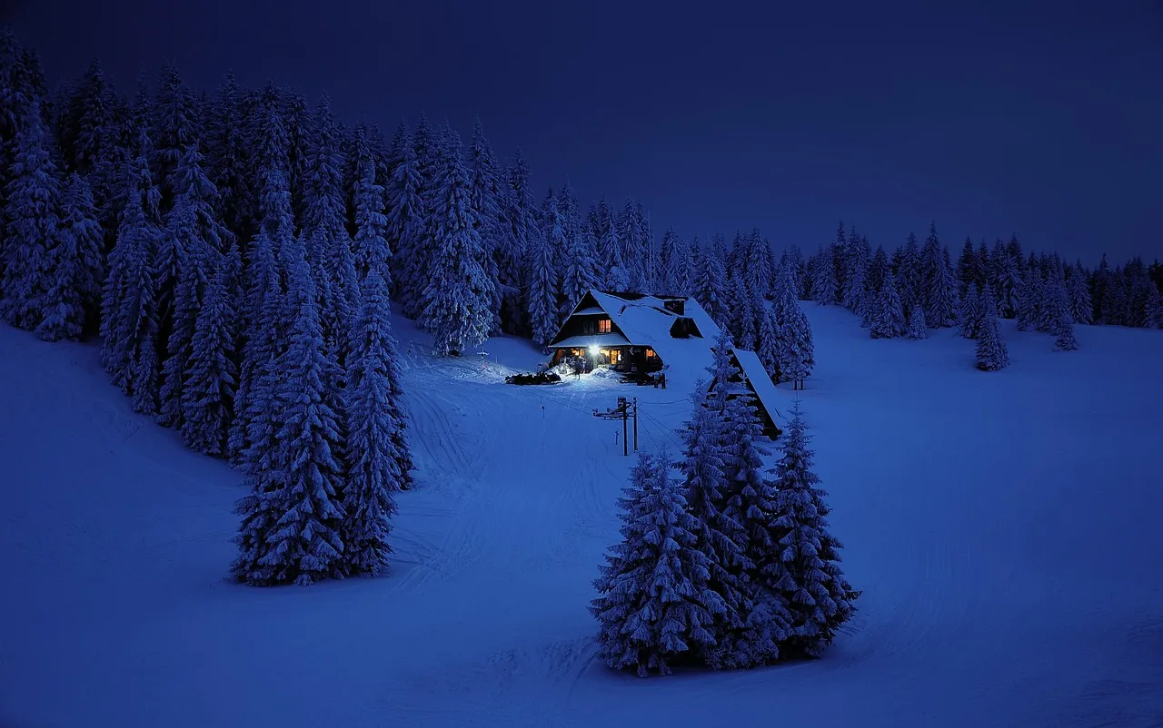 Cold rural home illustrating the need for efficient low-carbon heating