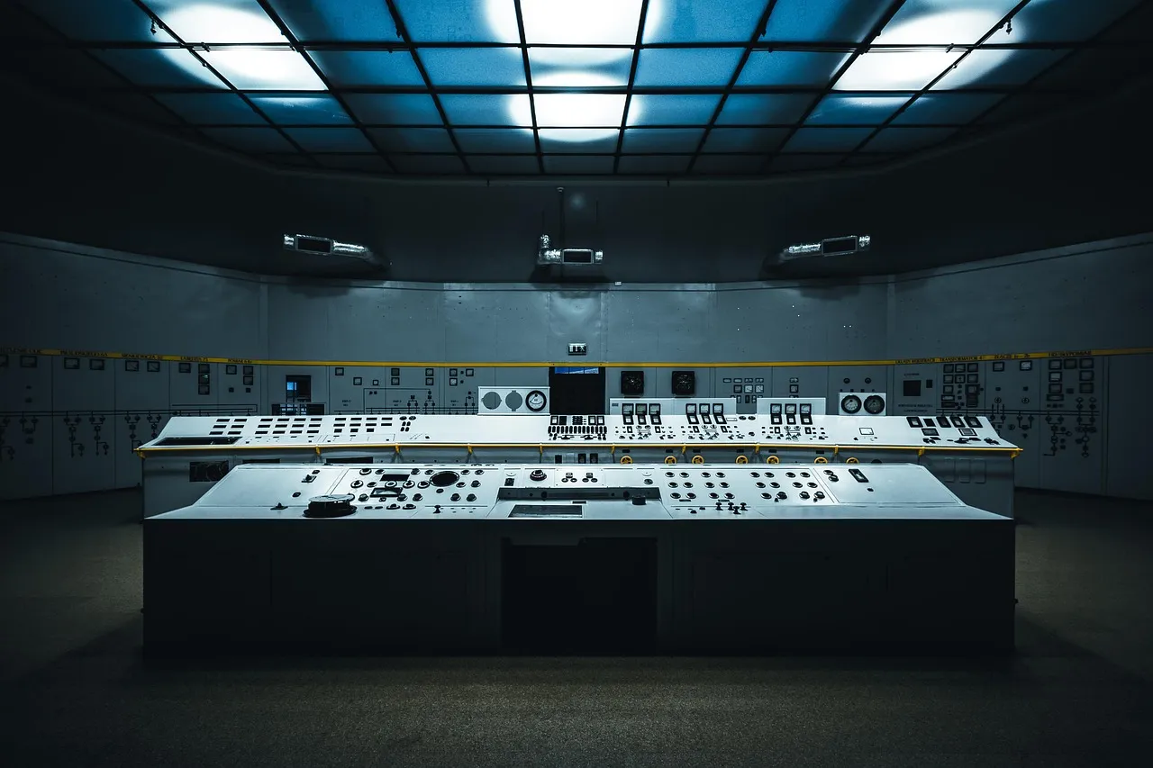 Energy control room representing monitored building energy performance