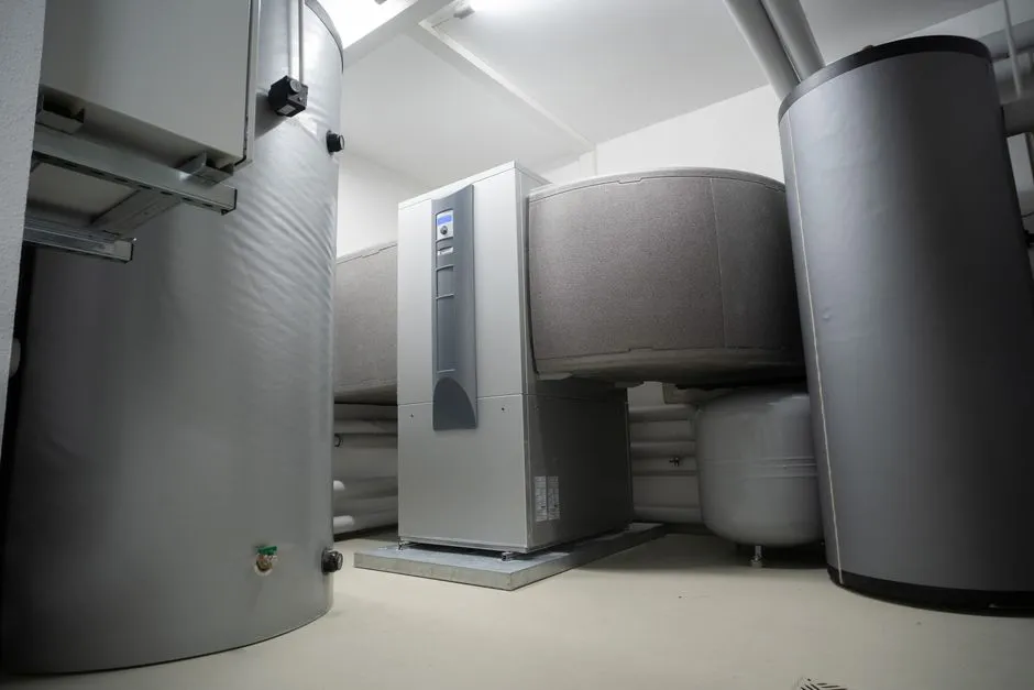 Plant room heating equipment considered when comparing electric and wet UFH systems