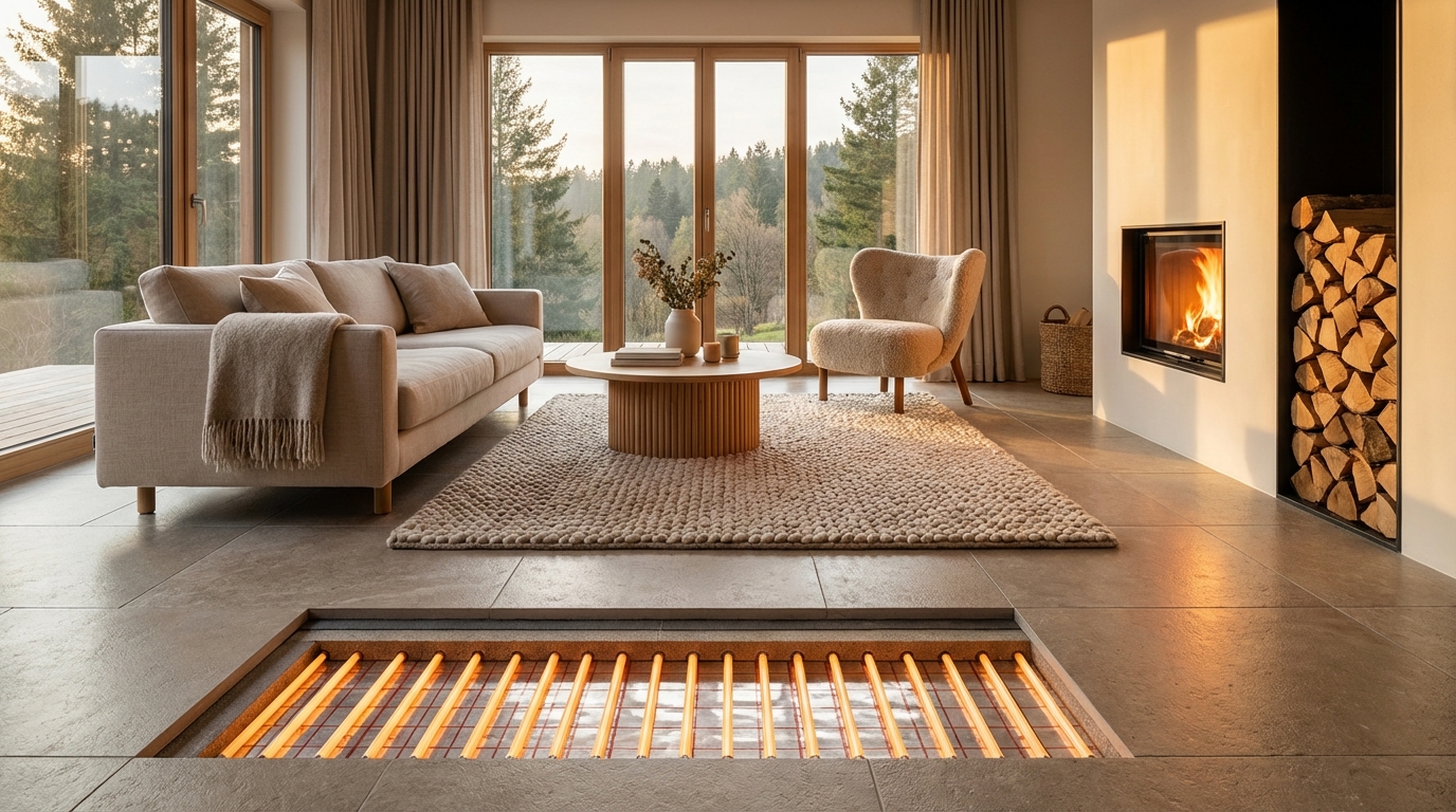How Much Underfloor Heating Pipe Per m²? The Complete Guide
