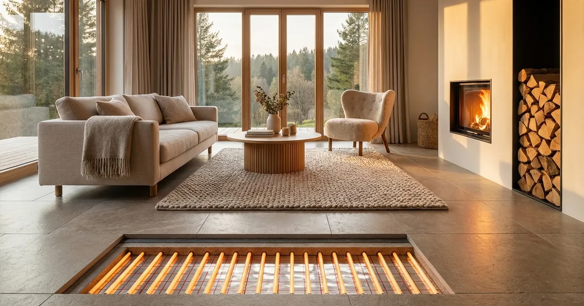 How Much Underfloor Heating Pipe Per m²? The Complete Guide - Comprehensive guide covering installation for underfloor heating systems