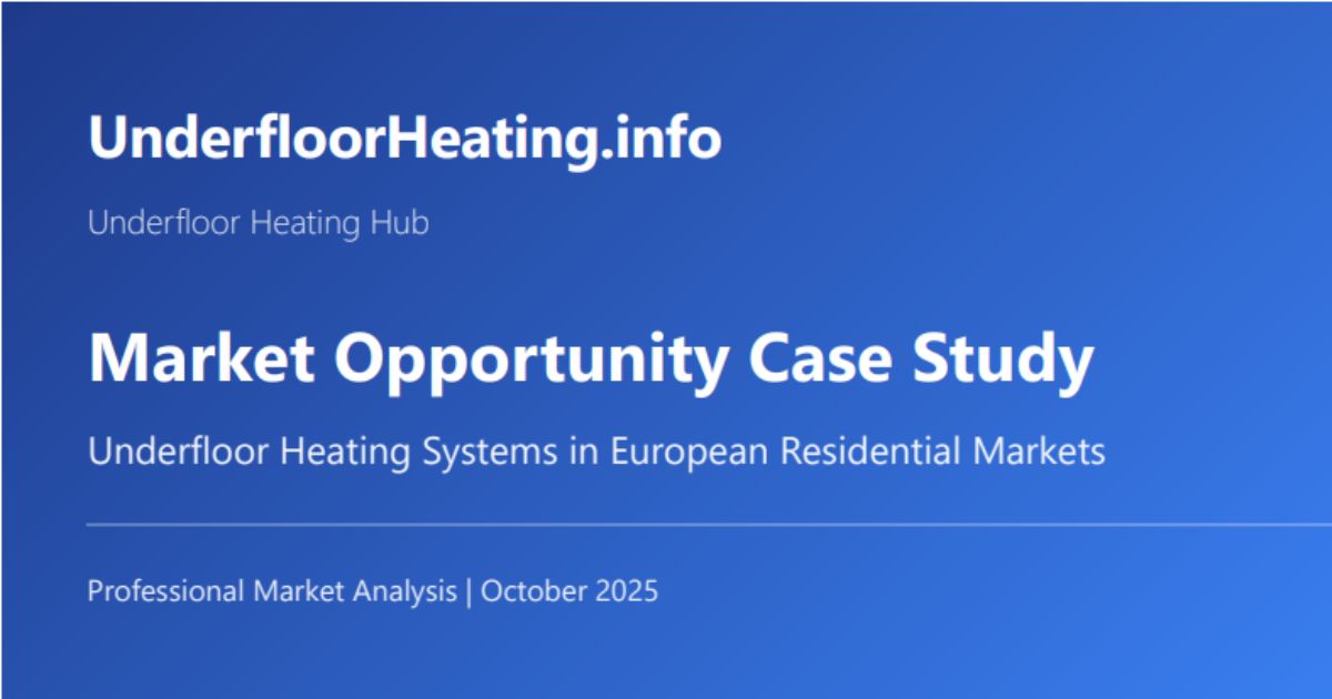 European UFH Market Study Cover
